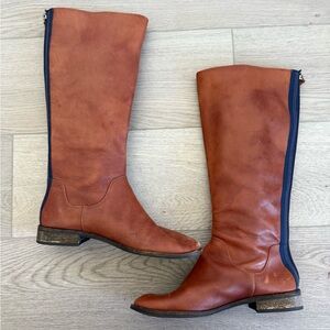 Women's Tan Leather Boots
